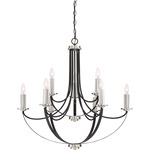Alana Chandelier - Mystic Black