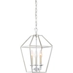 Aviary Chandelier - Polished Nickel