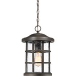 Crusade Outdoor Pendant - Palladian Bronze / Clear Seedy