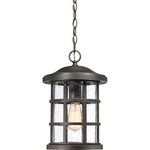 Crusade Outdoor Pendant - Palladian Bronze / Clear Seedy