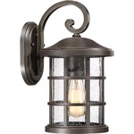 Crusade Outdoor Wall Light - Palladian Bronze / Clear Seedy