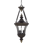 Devon Outdoor Pendant - Imperial Bronze / Clear