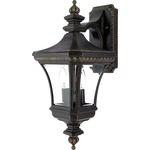 Devon Outdoor Wall Light - Imperial Bronze / Clear