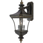 Devon Outdoor Wall Light - Imperial Bronze / Clear