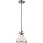 Grant Mini Pendant - Opal / Brushed Nickel