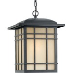 Hillcrest Outdoor Pendant - Imperial Bronze / Translucent Linen