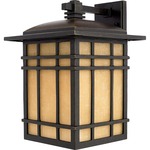 Hillcrest Outdoor Wall Light - Imperial Bronze / Translucent Linen