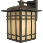 Hillcrest Outdoor Wall Light - Imperial Bronze / Translucent Linen