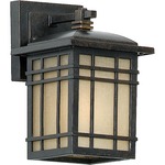 Hillcrest Outdoor Wall Light - Imperial Bronze / Translucent Linen