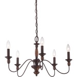 Holbrook Chandelier - Tuscan Brown