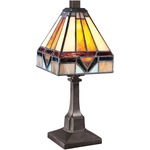 Tiffany 1021 Table Lamp - Vintage Bronze / Tiffany