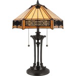 Tiffany 6669 Table Lamp - Vintage Bronze / Tiffany