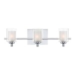 Kolt G9 LED Bathroom Vanity Light - Polished Chrome / Clear