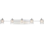 Kolt G9 LED Bathroom Vanity Light - Polished Chrome / Clear