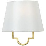 Millennium Wall Sconce - Gold / White