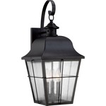 Millhouse Wall Light - Mystic Black / Clear Seedy