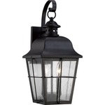 Millhouse Wall Light - Mystic Black / Clear Seedy