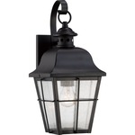 Millhouse Wall Light - Mystic Black / Clear Seedy