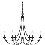 Mirren Chandelier - Imperial Bronze