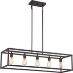 New Harbor Island Chandelier - Western Bronze