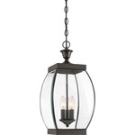 Oasis Outdoor Pendant - Medici Bronze / Clear