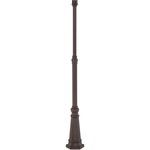 3IN Fitter Traditional Outdoor Post - 7 Foot - Imperial Bronze