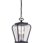 Province Outdoor Pendant - Mystic Black / Clear Seedy