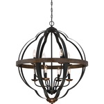 Siren Chandelier - Marcado Black