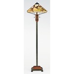 Tiffany 940 Floor Lamp - Iron / Tiffany