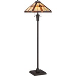 Tiffany 1427 Floor Lamp - Bronze Patina / Tiffany
