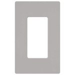 Claro Designer Style Wall Plate - Gloss Grey