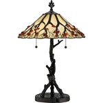 Agate Table Lamp - Valiant Bronze / Agate Stone