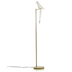 Perch Light Floor Lamp - Brass / White