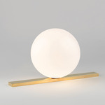 Get Set Table Lamp - Brass / Opal