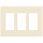 Claro Designer Style Wall Plate - Gloss Almond
