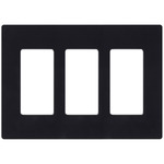 Claro Designer Style Wall Plate - Gloss Black