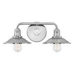 Rigby Bathroom Vanity Light - Polished Nickel