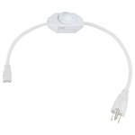 LED Under-Cabinet Power Cord - White