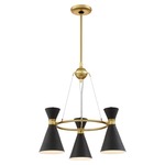 Conic Chandelier - Black