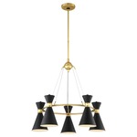Conic Chandelier - Black