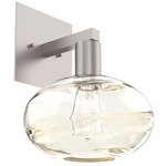 Coppa Wall Sconce - Beige Silver / Optic Amber