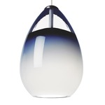 Alina Freejack Pendant - Satin Nickel / Steel Blue