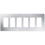 Claro Designer Style Wall Plate - Stainless Steel