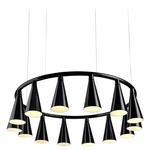 Komori Pendant - Black / Black