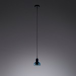 Stablight C Pendant - Black / Aqua Clear