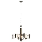 Aberdeen Chandelier - Olde Bronze / Clear