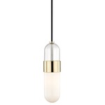 Emilia Pendant - Polished Brass