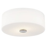 Sophie Ceiling Light Fixture - Polished Nickel / Frosted