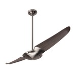 IC/Air2 DC Ceiling Fan - Bright Nickel / Graywash