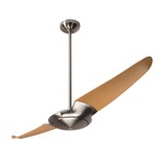 IC/Air2 DC Ceiling Fan - Bright Nickel / Maple